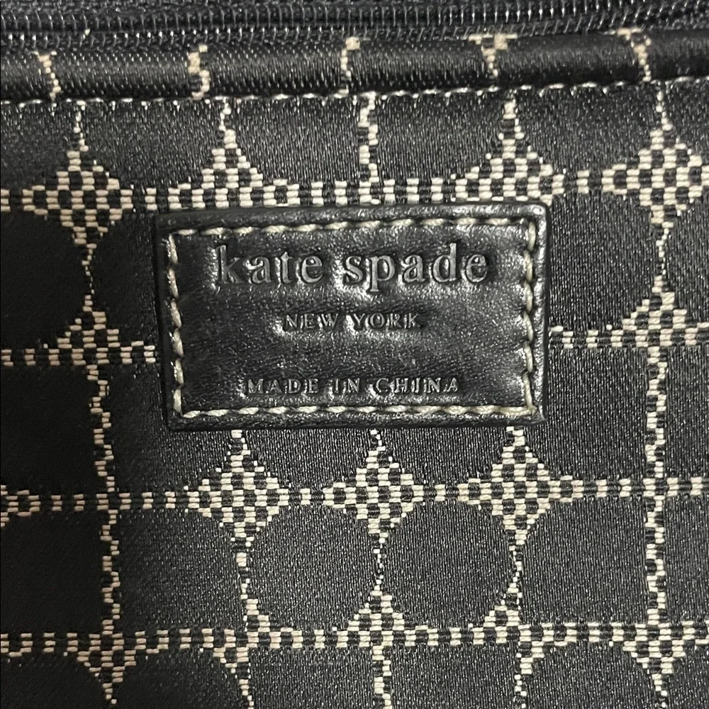 Black Patterned Tote Bag - Everyday Carry Kate Spade